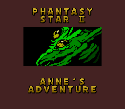 Phantasy Star II - Anne's Adventure (SegaNet)